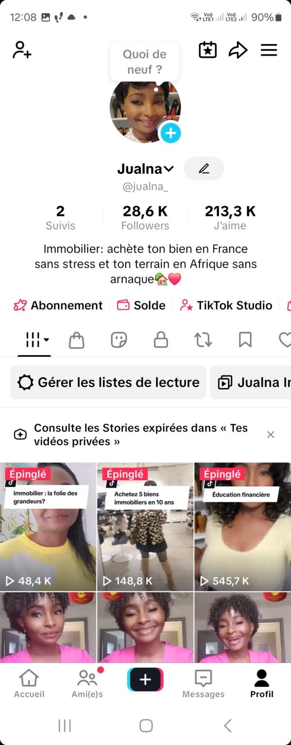 JE T'AIDE À CONSTRUIRE UN PATRIMOINE SOLIDE DANS L'IMMOBILIER EN FRANCE OU DANS L'ACHAT DE TERRAINS EN AFRIQUE